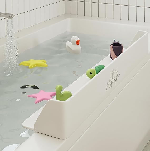 Splasher PlayPad, Bathtub Splash Guard Play Shelf