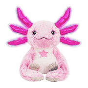 Weighted Stuffed Animal - Pink Axolotl 4.5 lbs, Ideal for Sensory Needs