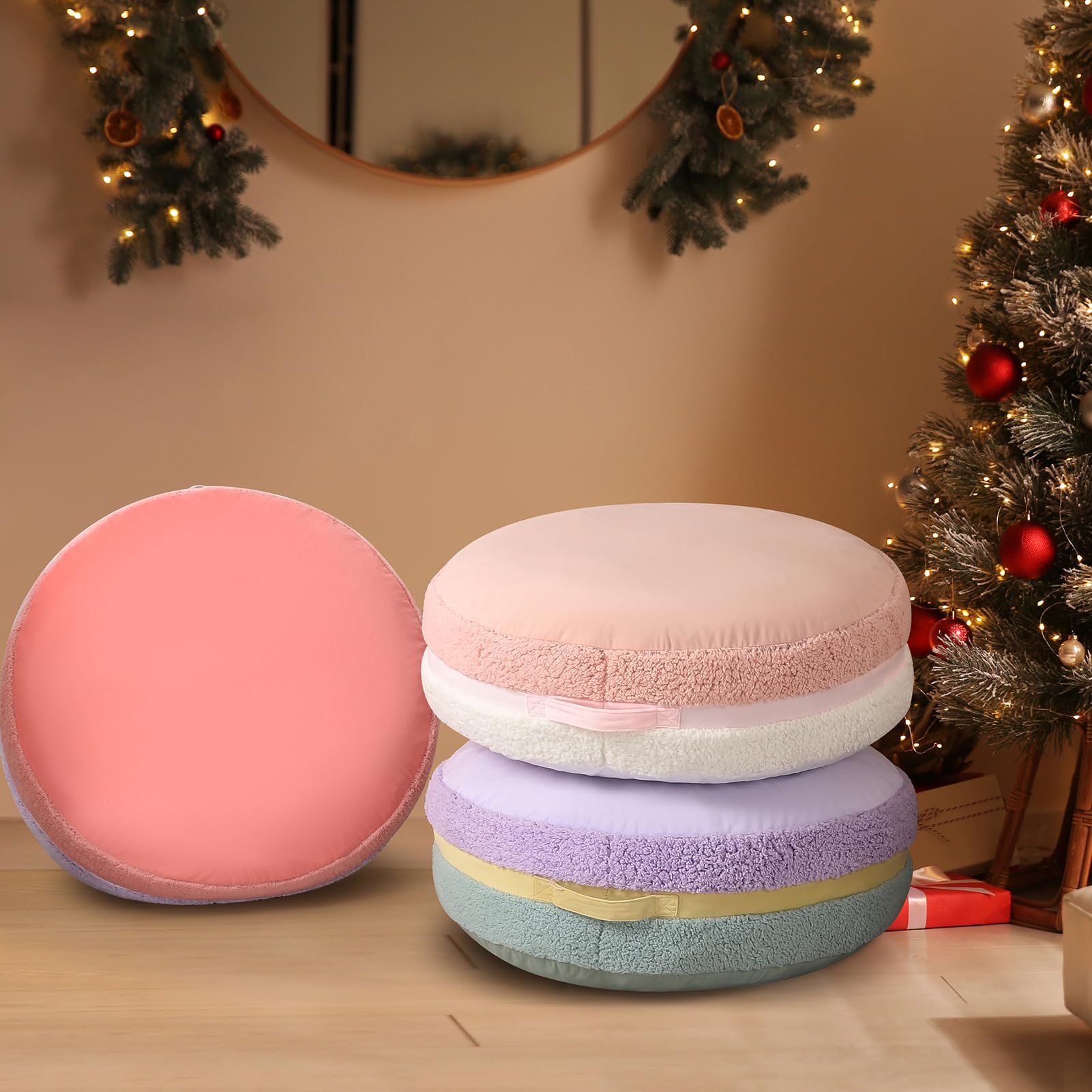 Macaron Bean Bag Chair for Kids and Teens