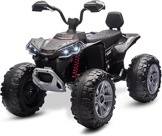Kids ATV 4 Wheeler Ride on Eletric Motorcycle, 24V Battery Powered, KidsElectric Toy Car