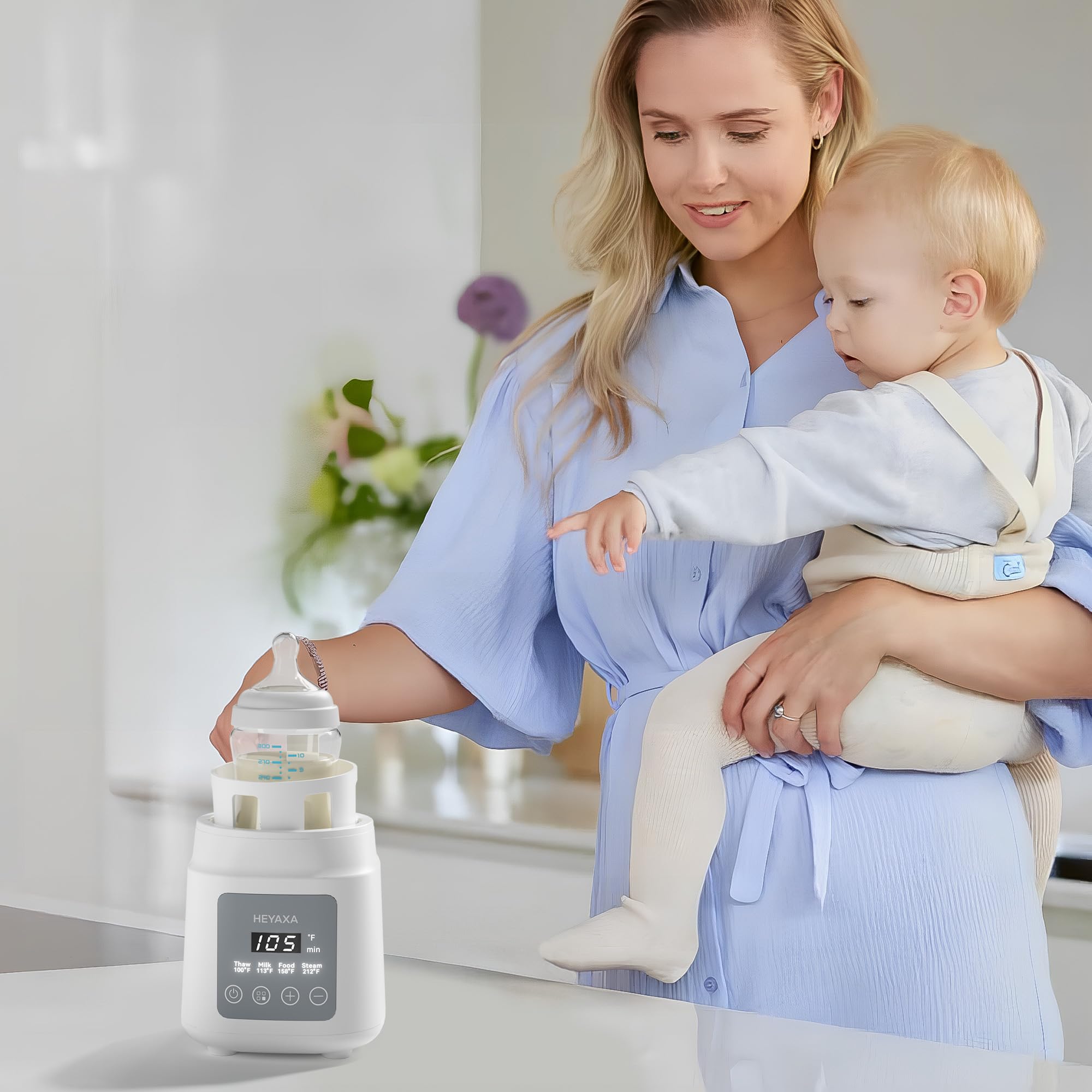 Bottle Warmer with Even Heating to Prevent Nutrient Loss from Fast Heating