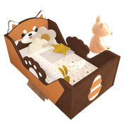 Toddler Bed, Child Bed for Kids with Extra Safty Broad