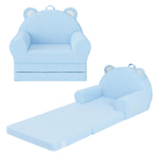 Toddler Chairs Comfy, 2-in-1 Fold Out Kids Sofa Bed