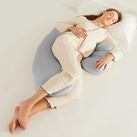 Adjustable H-Shaped Full Body Pillow, Maternity Cooling Pillow
