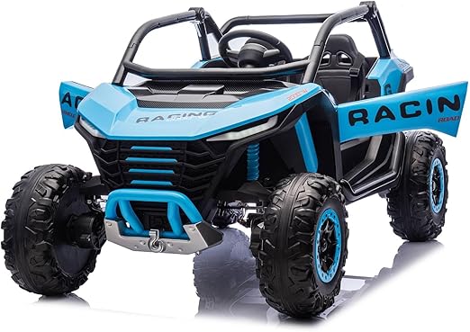 2 Seater Ride on Car with Remote Control, XXL 24V 7Ah 4WD Battery Powered