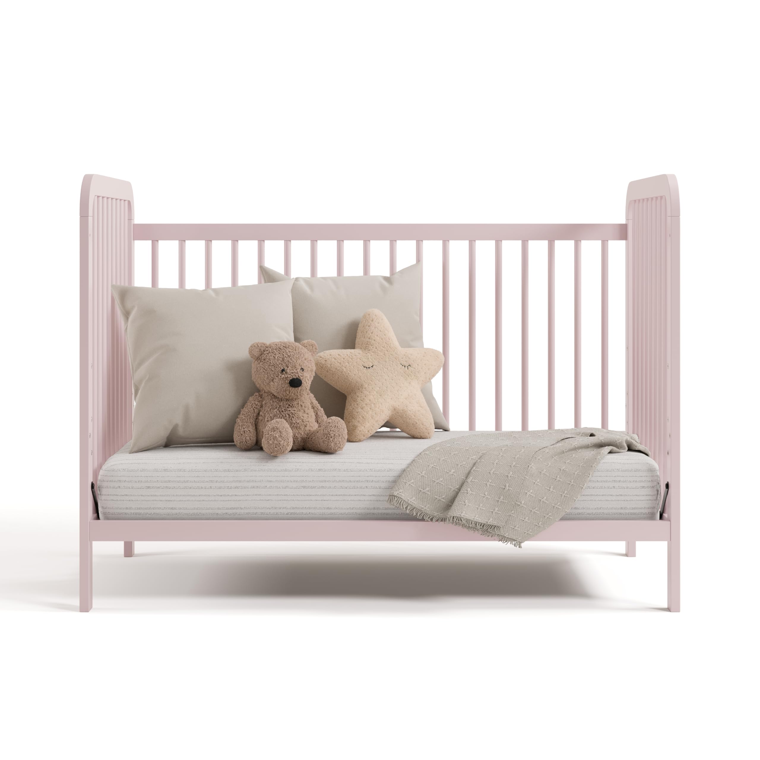Pasadena Convertible Crib (Blush) – GREENGUARD Gold Certified