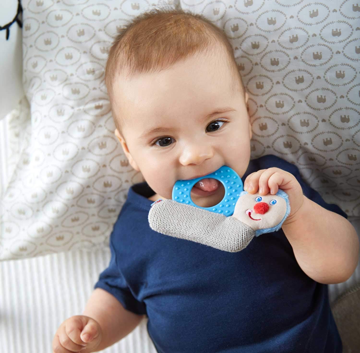 Chomp Champ Snail Teething Toy (Dishwasher Safe) for Babies 6 Months and Up