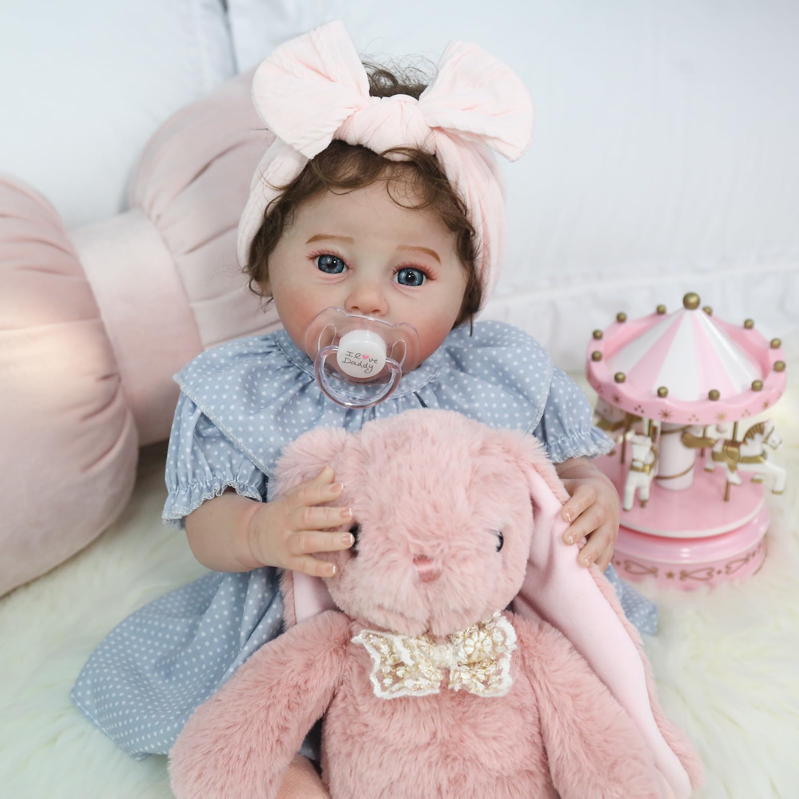 Realistic Reborn Baby Doll – 18 Inch Real Life Lifelike Adorable Newborn Baby Girl