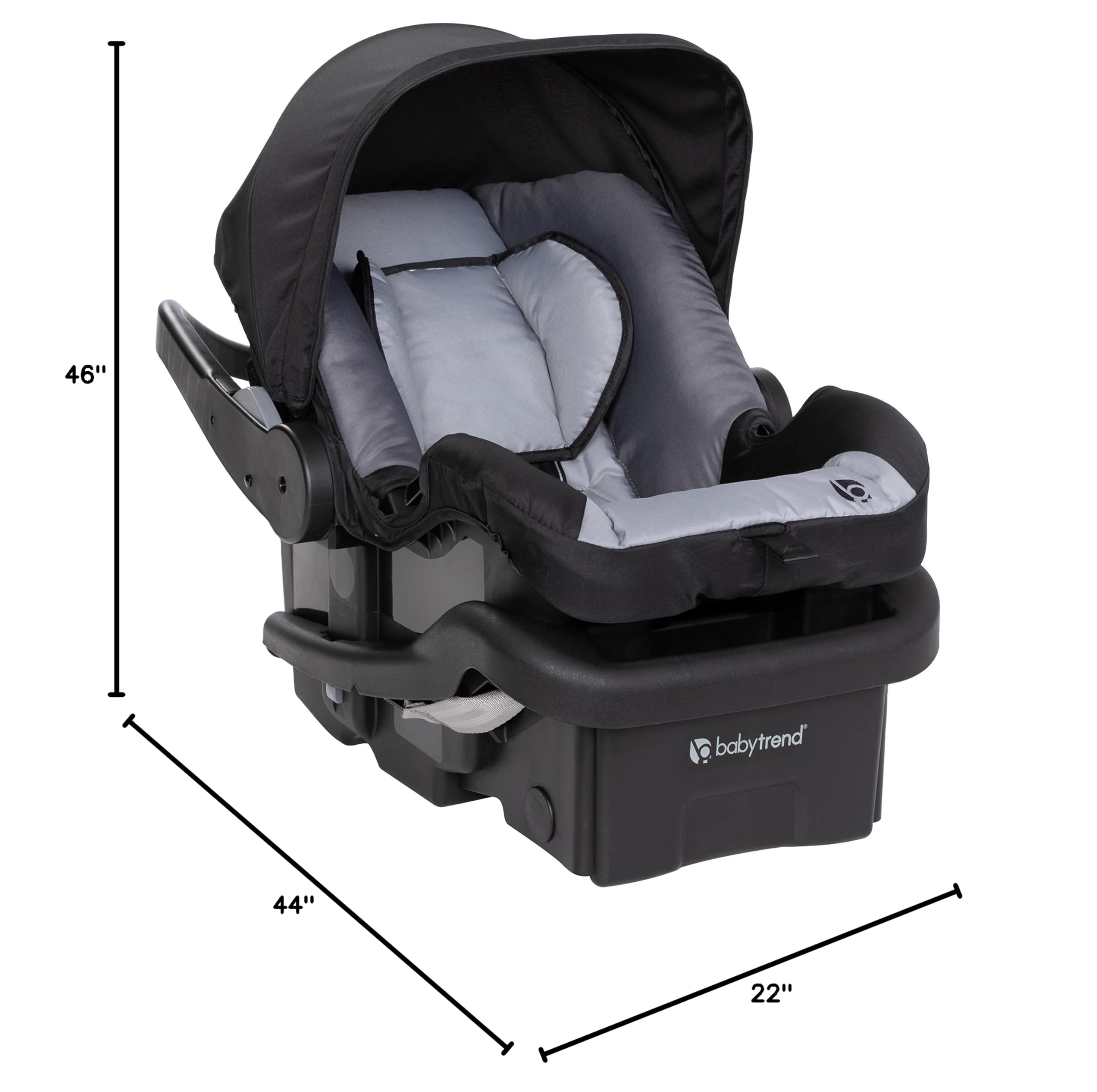 Jogger Travel System with EZ-Lift™ Infant Car Seat, Dash Black