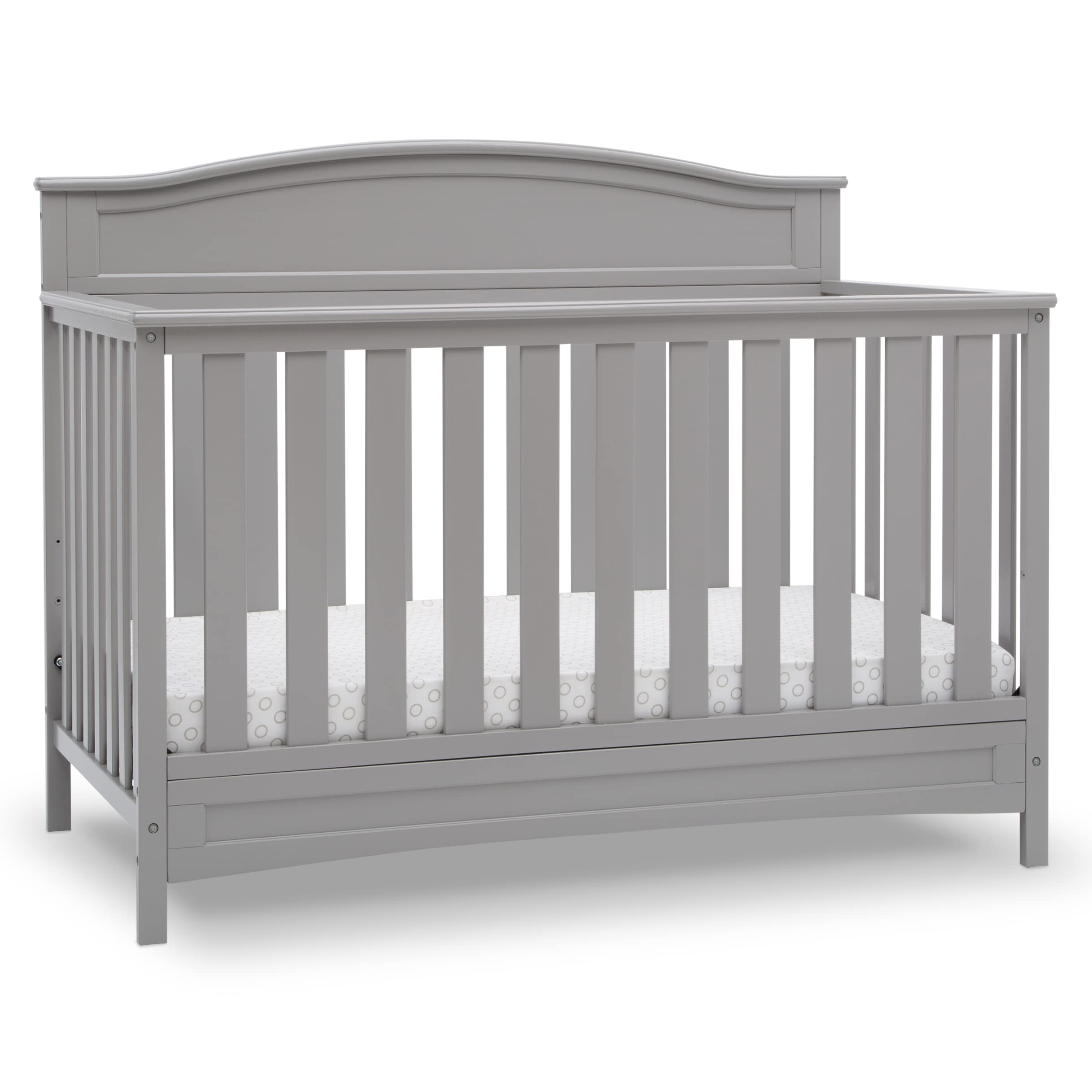 Emery 4-in-1 Convertible Baby Crib, Pack of 1, Grey