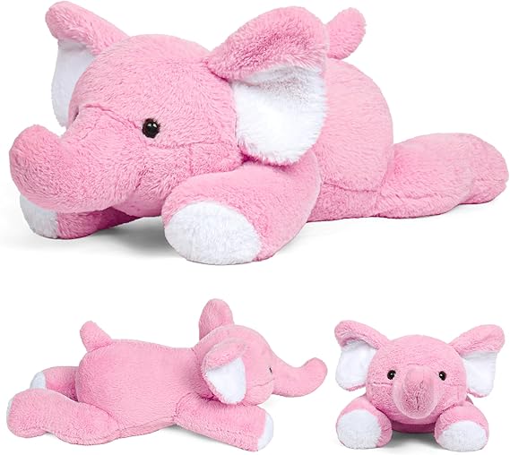 Elephant Weighted Stuffed Animals, 5lbs, 24 in