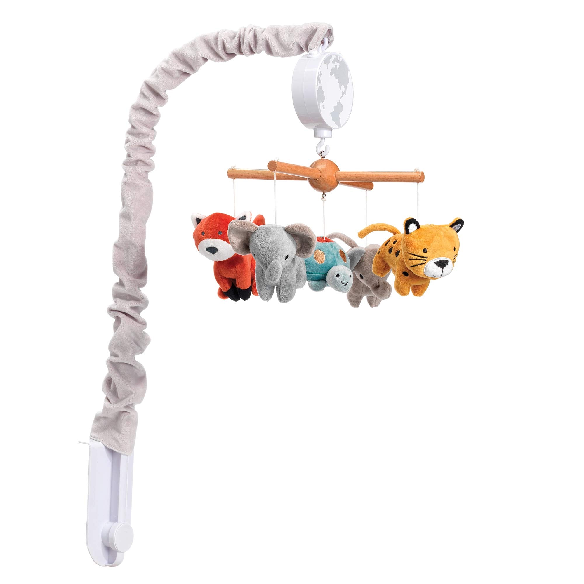 Musical Baby Crib Mobile with Rotating Plush Animals