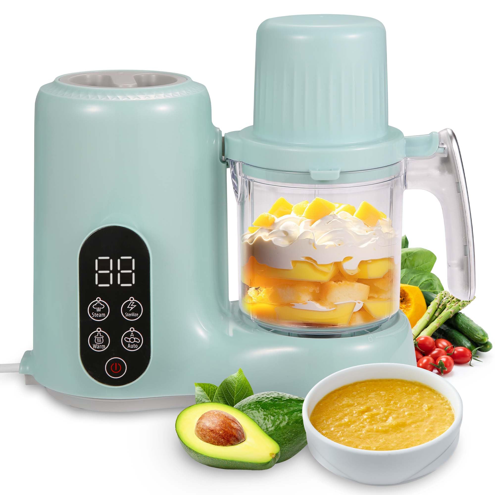 All-in-One Baby Food Maker, Multi Food Processor for Nutritious