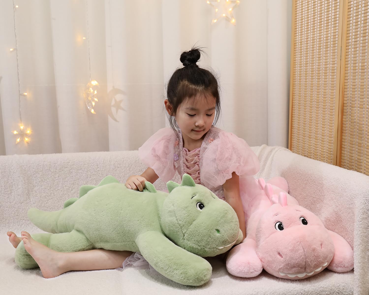 31 inch 5 lbs Dinosaur Weighted Stuffed Animals, Large Weighted Plush Animal