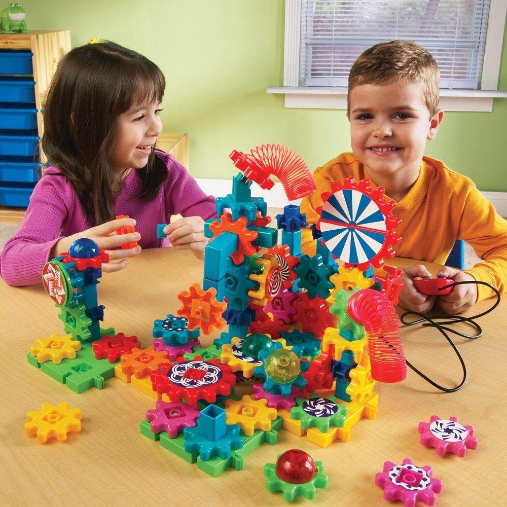 Learning Resources Gears! Gears! Gears! Lights & Action Building Set