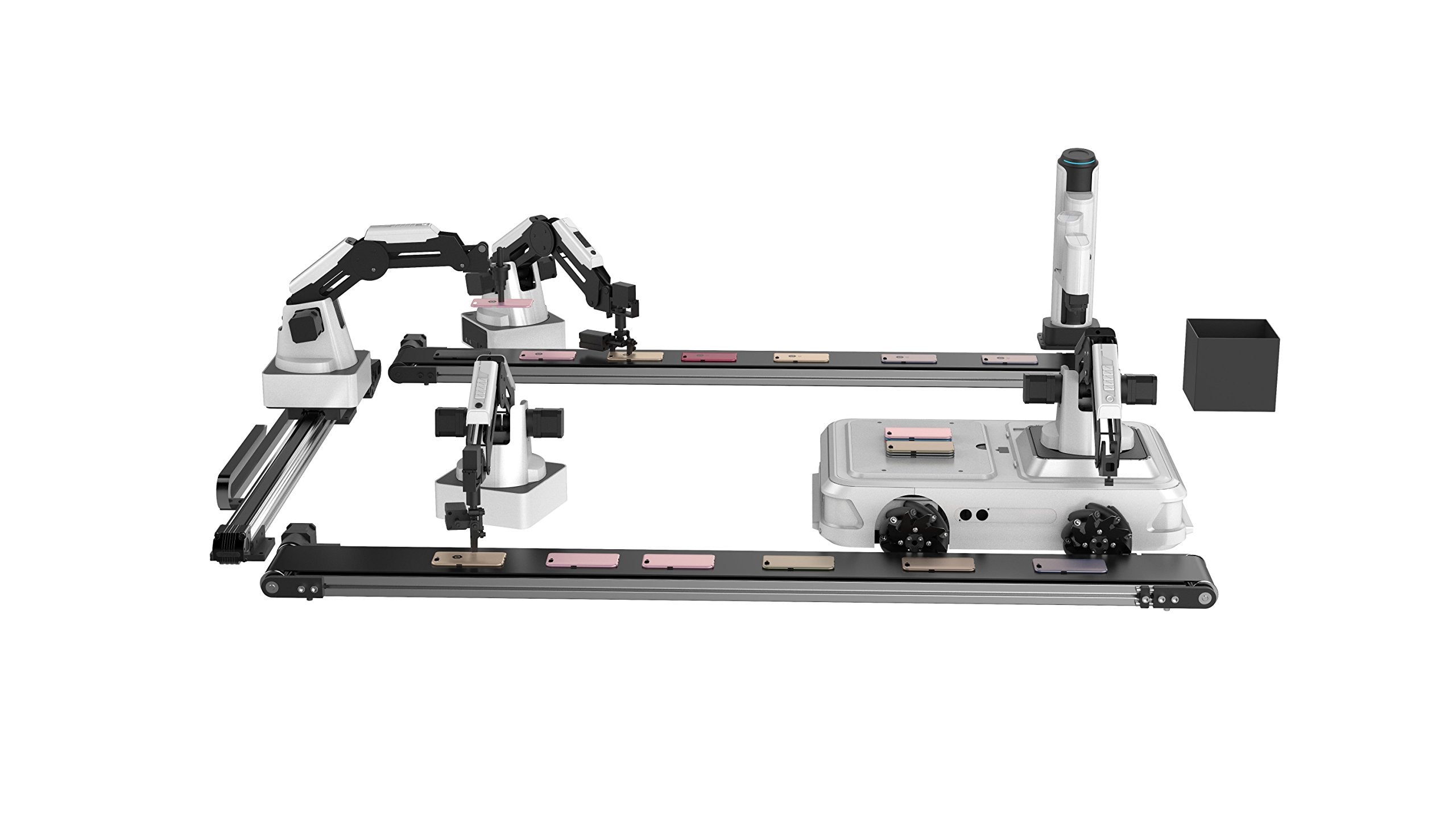 Magician Educational Programming Robot, 4-axis Robot Arm with 3D Printer, Pen Holder