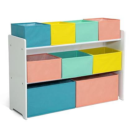Deluxe Multi-Bin Toy Organizer with Storage Bins