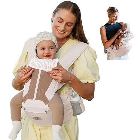 Baby Carrier, Safety-Certified 6-in-1 Baby Carrier Newborn to Toddler
