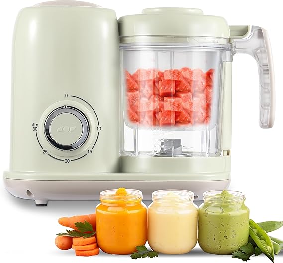 Baby Food Maker, 4 in 1 Baby Food Processor and Steamer