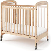 Compact Clearview Daycare Crib with Foam Mattress