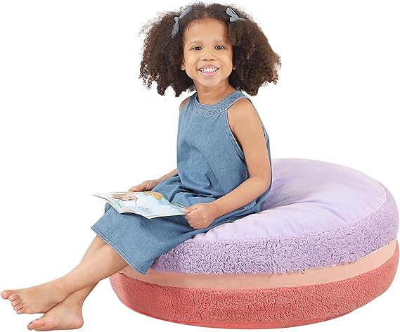 Macaron Bean Bag Chair for Kids and Teens