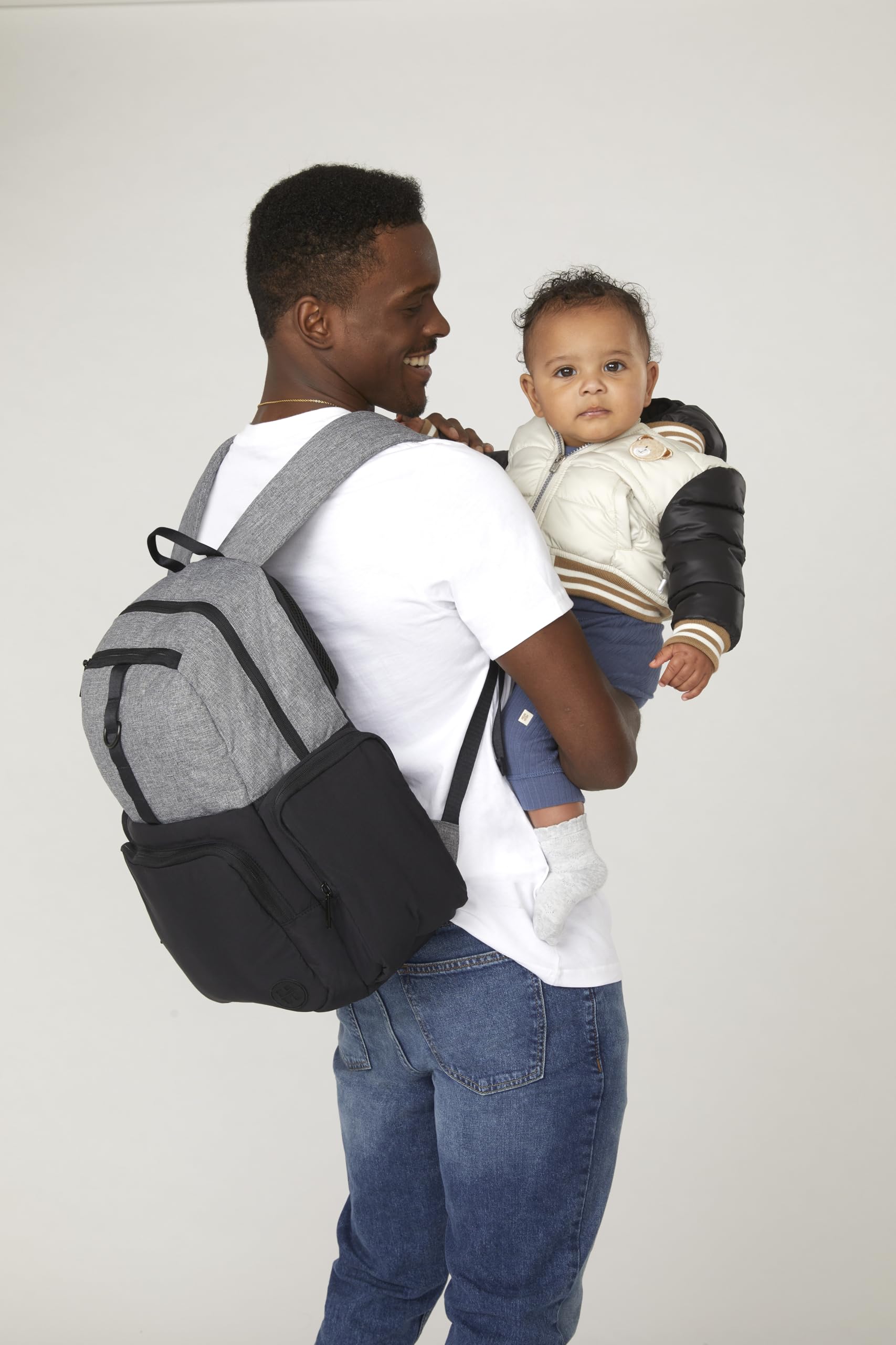 Pack Diaper Backpack, Bridal Rose/Two Tone, One Size