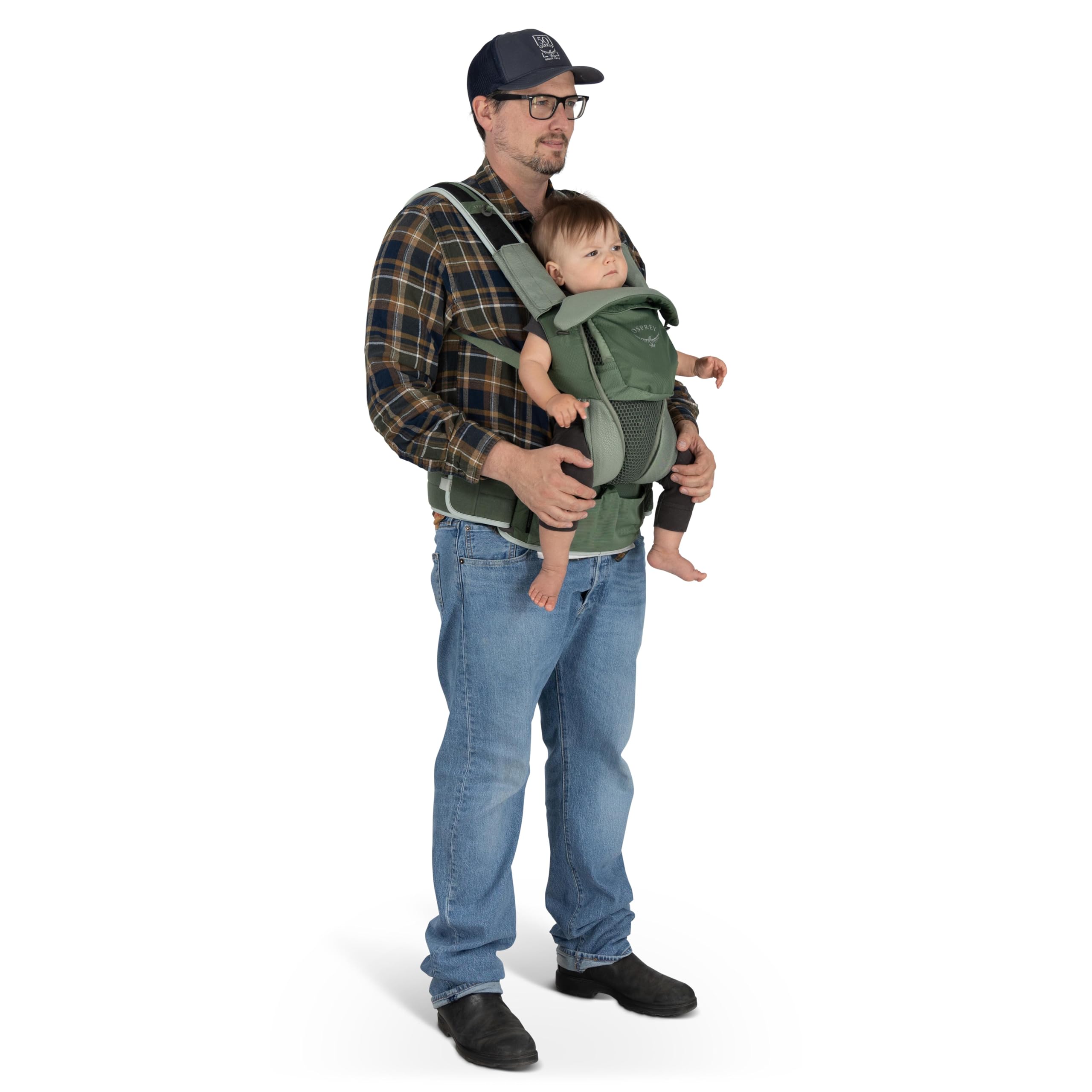 Poco Soft Baby Carrier for Newborns, Koseret Green