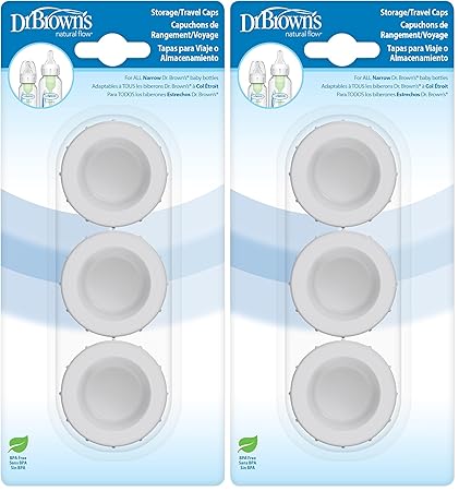 Narrow Storage/Travel Caps for Anti-colic Options+ Baby Bottles