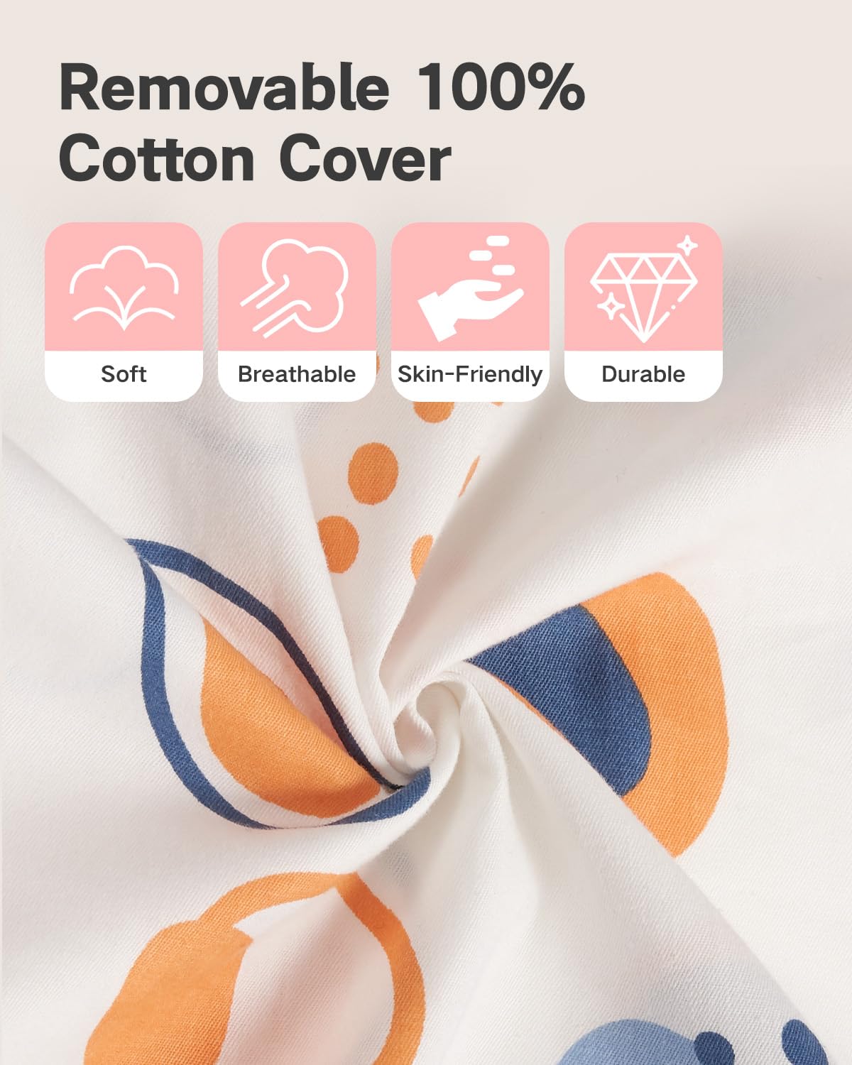 Nursing Pillow for Breastfeeding with Adjustable Waist Strap