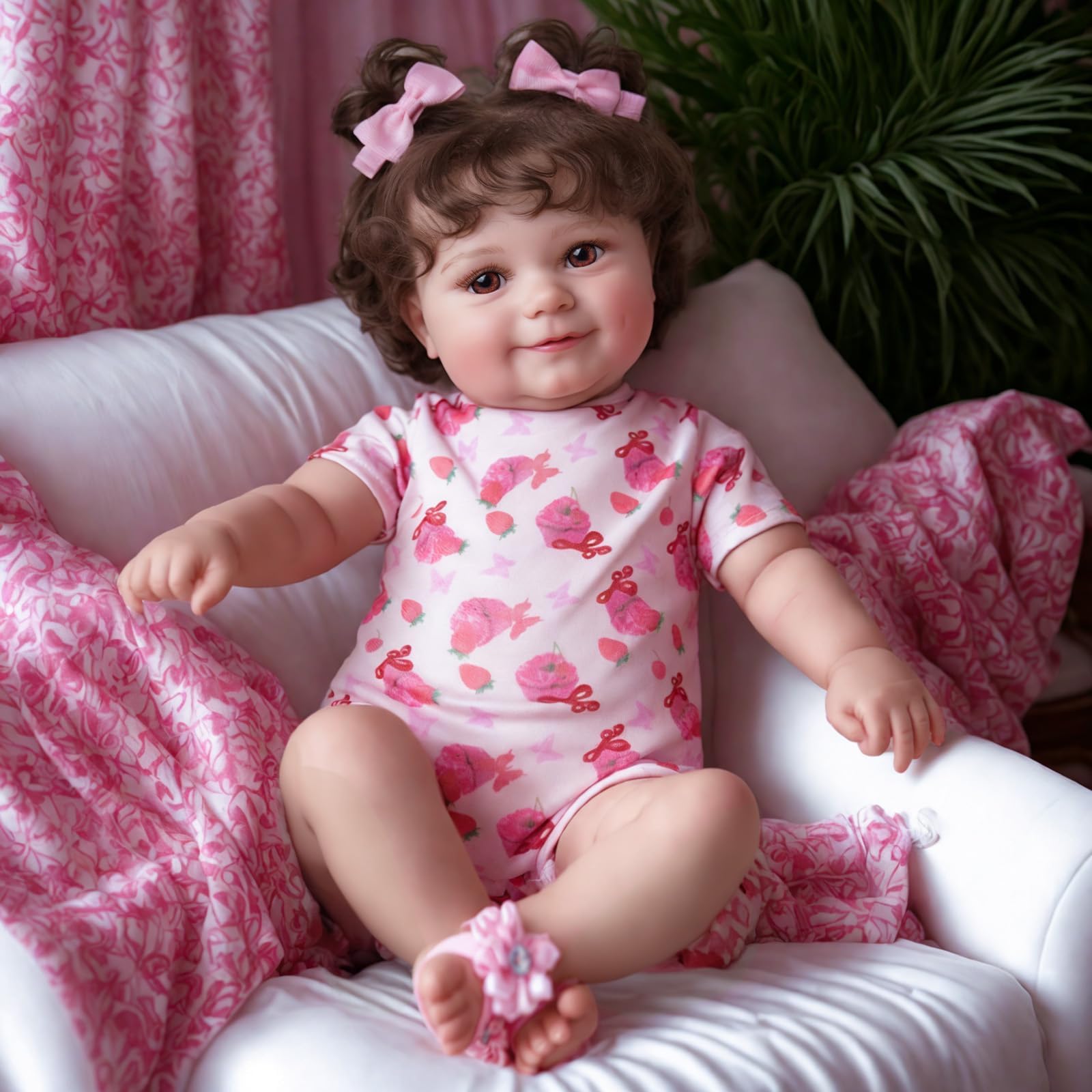 Lifelike Reborn Baby Dolls - 20Inch-Real Baby Feeling Realistic-Newborn Baby Doll