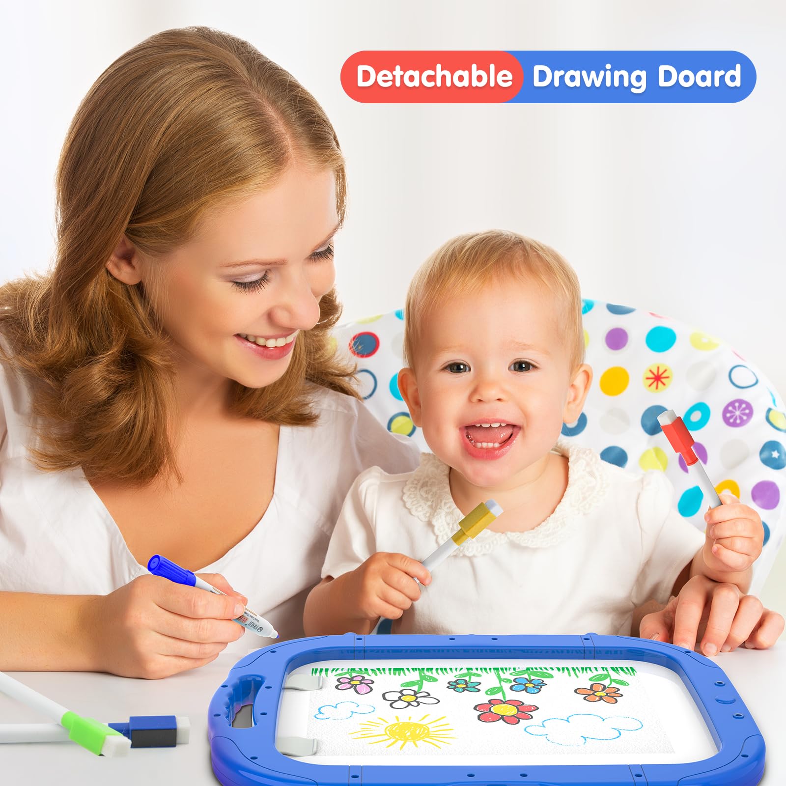 Double Sided Adjustable Kids Art Easel