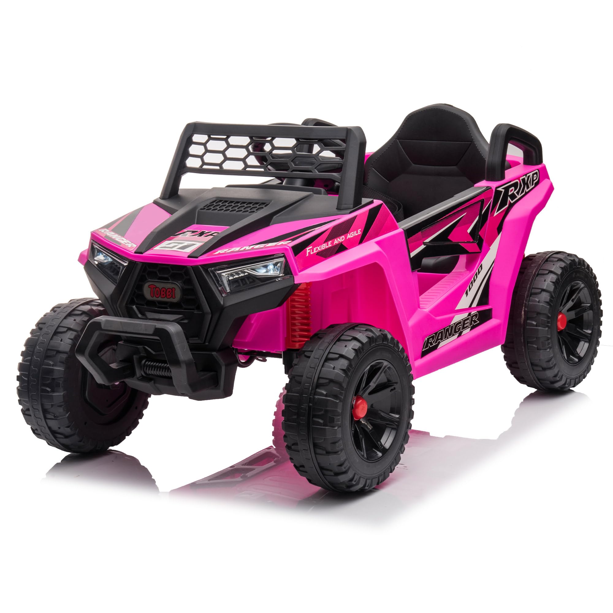 12V Kids Ride on Car, Electric Off-Road UTV Truck with Diverse Functions