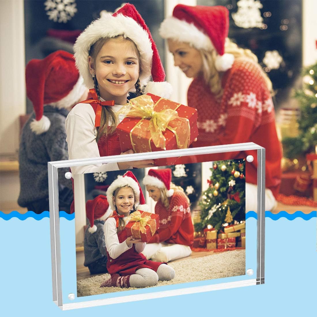 Acrylic Frame, 5 Pack 5x7 Acrylic Picture Frames