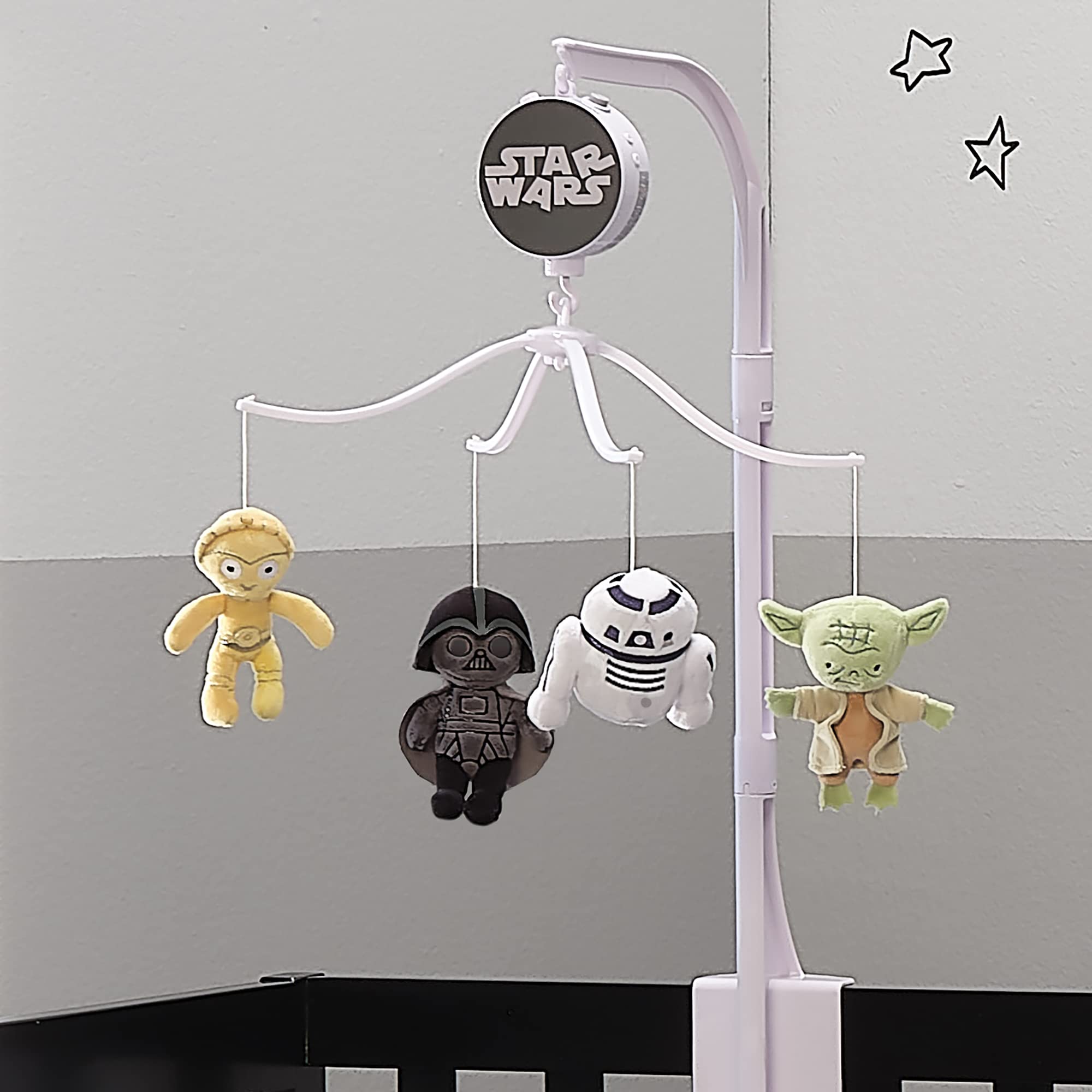 Star Wars Musical Baby Crib Mobile Soother
