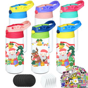 Kids Sublimation Tumblers, 12oz Sublimation Sippy Cup Blank