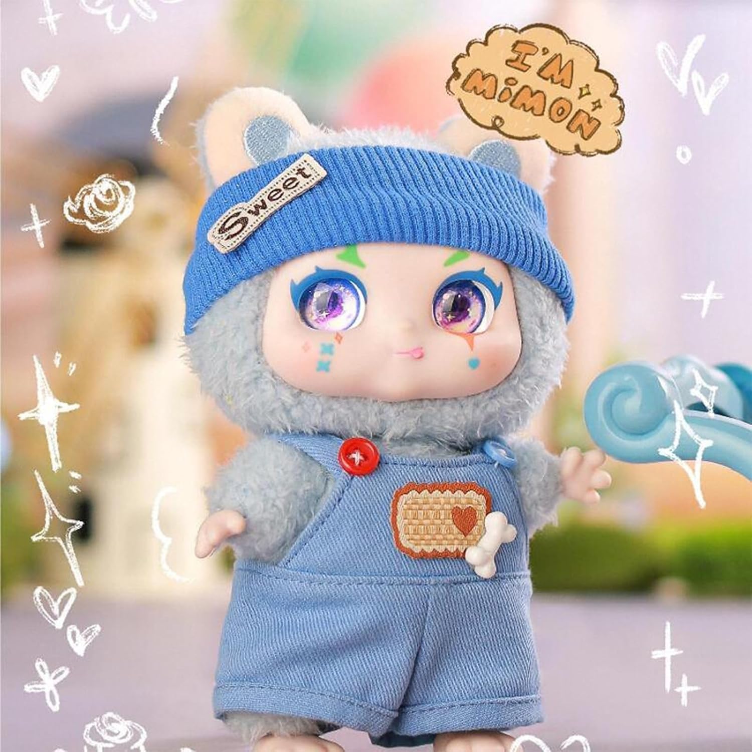 Plush Doll Blind Box Whole Set, KIMMON Series Mystery Box Plush Toys