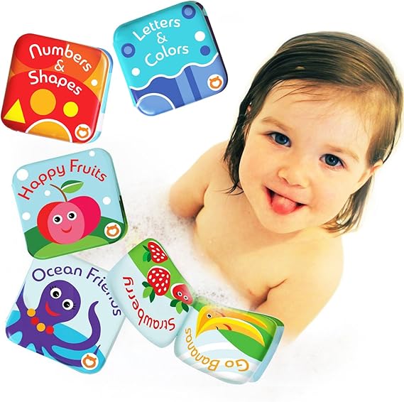 Book Set of 12 (Fruits, Ocean Friends, ABC, Numbers Books