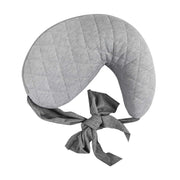 Anywhere Travel Nursing Pillow, Soft Gray, Plus Sized to Petite