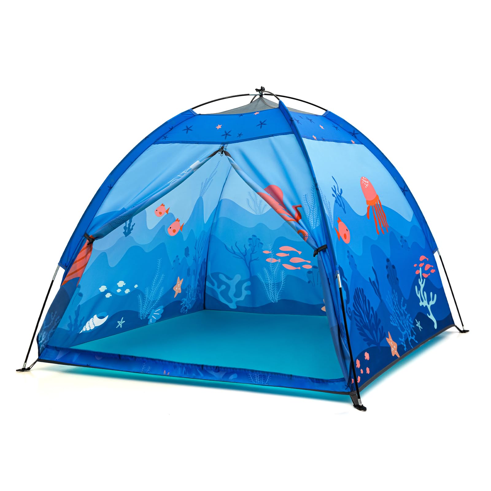 World Kids Play Tent, Kids Play Tent Foldable Pop Up Indoor Outdoor Party Undersea World