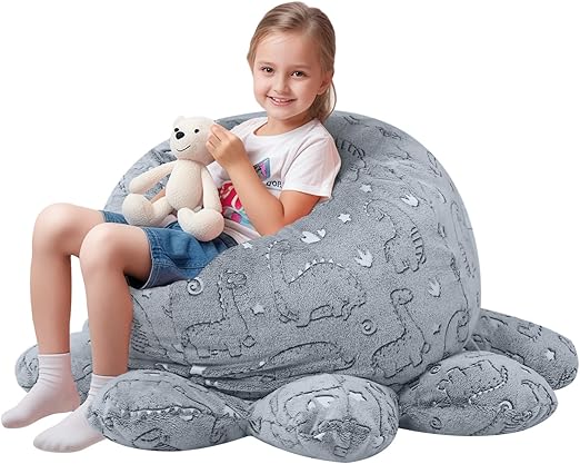 Bean Bag Chairs for Kids 8-12, Large Kid Beanbag Chair with Filler