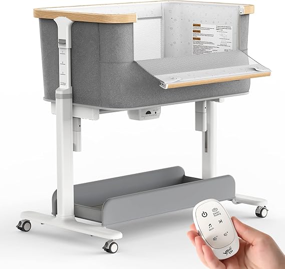 Bassinet for Baby Electric 3 Motion Automatic Bedside Sleeper