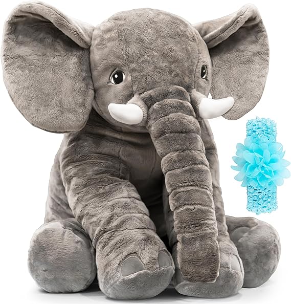 Big Stuffed Elephant, Large Elephant Stuffed Animal