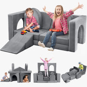 14PCS Modular Play Couch for Toddler Kids Playroom Bedroom