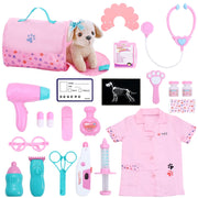 Doctor Kit for Kids, Vet Play Set Toys for Girls, Birthday