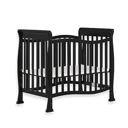 Me Violet 4-In-1 Convertible Mini Crib In White, Greenguard Gold