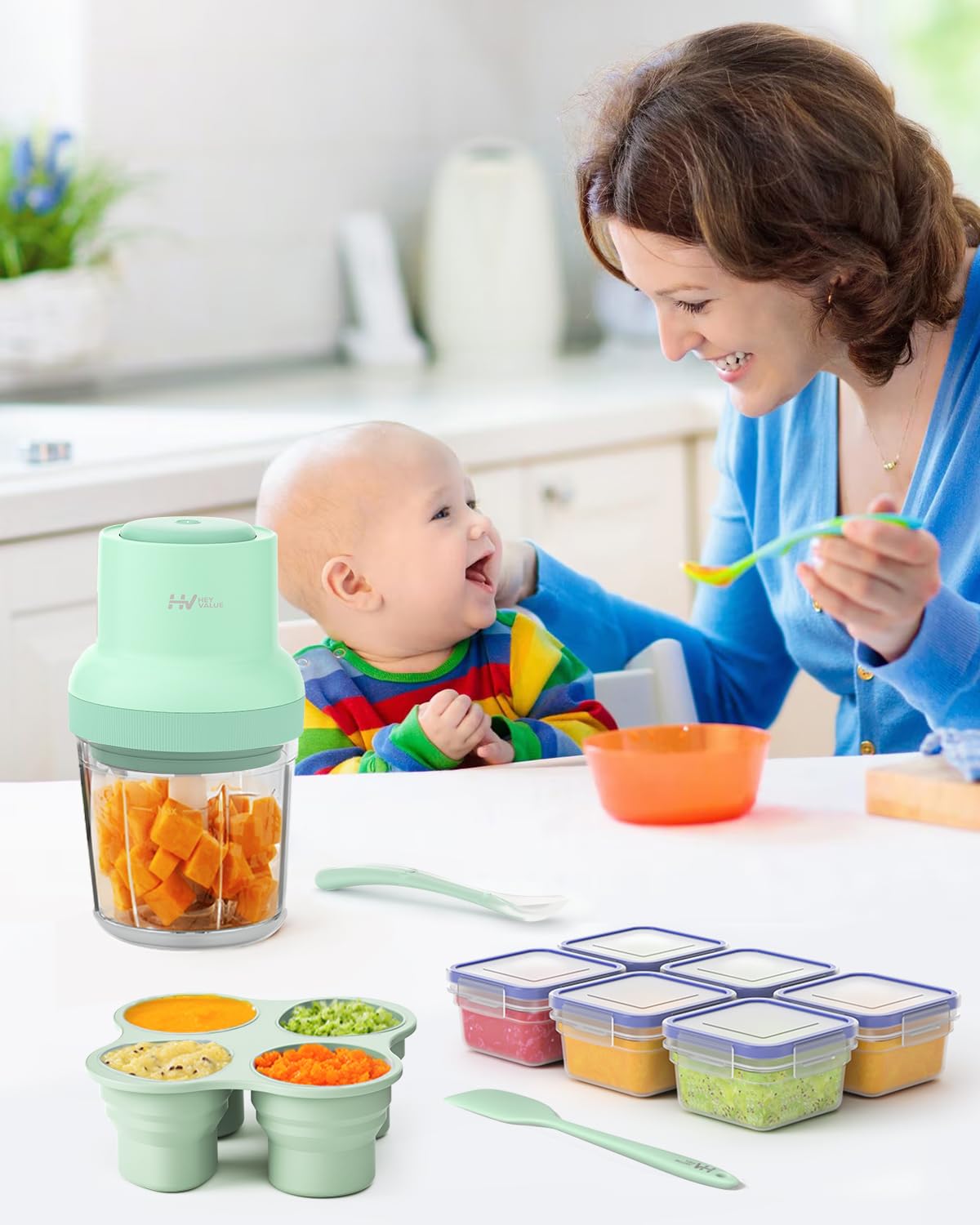 Baby Food Maker, 13-in-1 Baby Food Puree Blender for Baby Food,