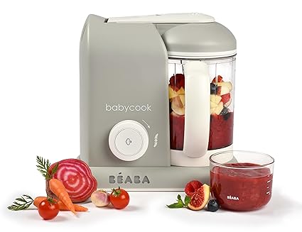 Babycook Solo 4 in 1 Baby Food Maker, Puree Steamer and Blender