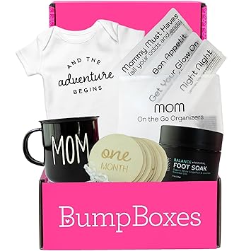 2nd Trimester Gift Set, Complete Pregnancy Care Package with Belly Butter