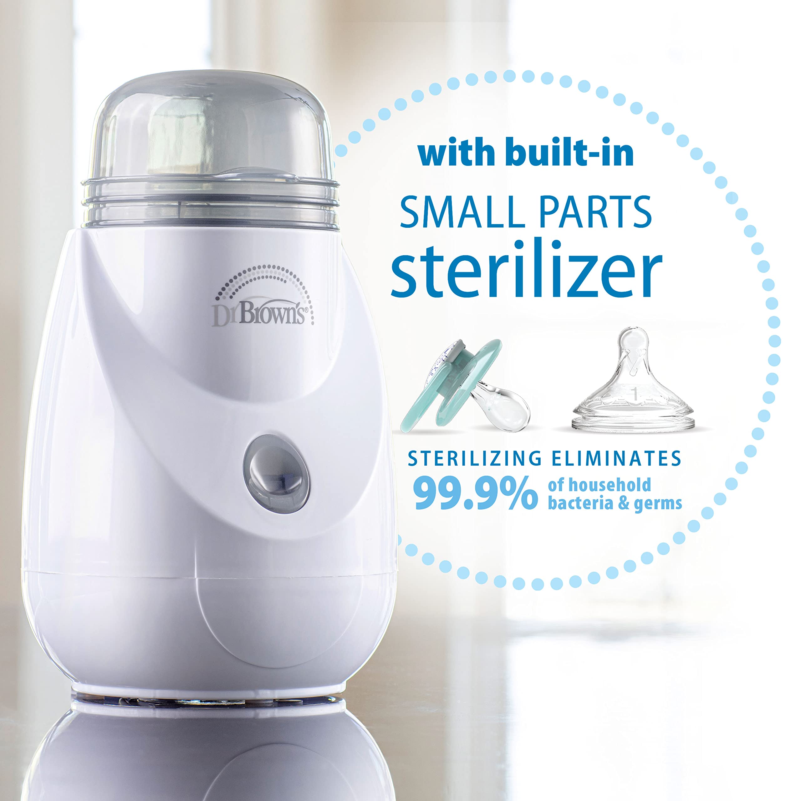 Insta-Feed Baby Bottle Warmer and Sterilizer for Baby Bottles and Baby Food Jars