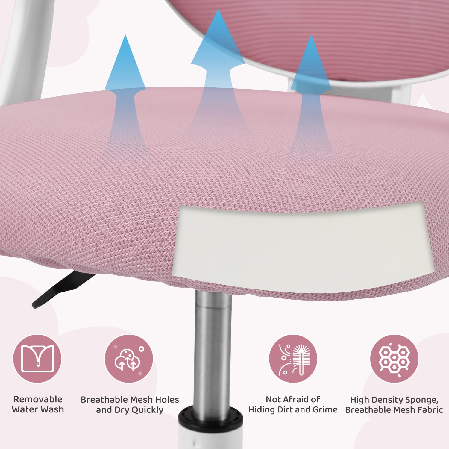 Ergonomic Kids Desk Chair with Adjustable Height